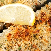 Roasted Corn Crusted Fish