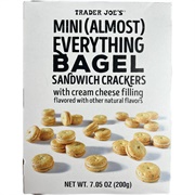 Mini Almost Everything Bagel Sandwich Crackers