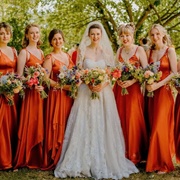 Bright Bridesmaid Dresses