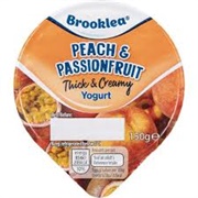 Peach and Passion Fruit Yoghurt