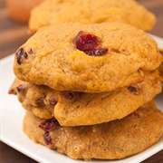 Cranberry and Pumpkin Cookie