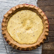 Maple Custard Pie
