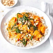 Sweet Potato and Peanut Curry