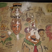 The Cartoon Wall at Overlook