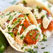 Honey Chipotle Chicken Tacos