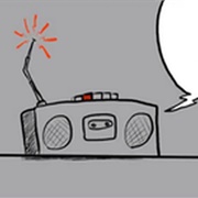 Inauspicious Radio Hosts Broadcast Through White Noise