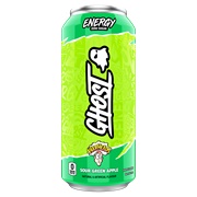 Ghost Warheads Sour Green Apple Energy Drink