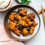 Salted Egg Fried Chicken