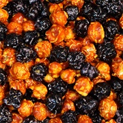 Orange and Black Popcorn (Tarantula Puffs)