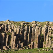 Basalt Columns in Froðba, Faroe Islands