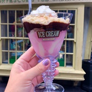 Strawberry Topping Sundae