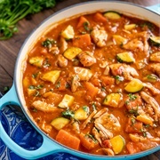 Chicken Rice Smoked Paprika Soup