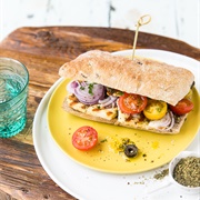 Halloumi and Za'atar Panini