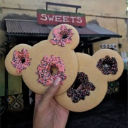 Mickey Donut-Shape Cookie