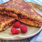 Raspberry Jam Sandwich