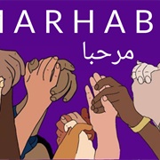 Marhaba (Arabic Greeting of Saying Hello)