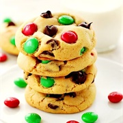 Lemon Holiday M&M Cookie