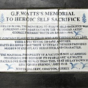 Postman's Park: Memorial to Heroic Self Sacrifice