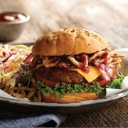Barbecue Cheddar Bacon Burger