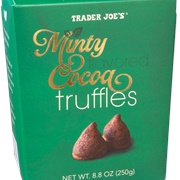 Trader Joe's Minty Cocoa Truffles