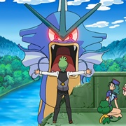 Dent and Takashi! Gyarados's Outrage!!