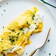Goat Cheese Omelette