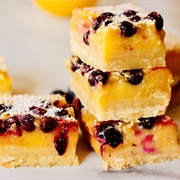 Blueberry Lemon Custard Bar