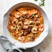 Sunrise Tomato Shrimp