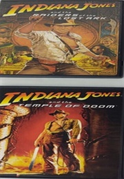 Indiana Jones First Two PG Movies (1981) - (1984)