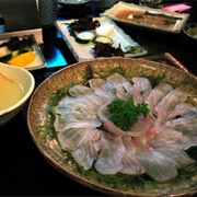 Sole Sashimi