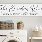 Laundry Room Signs
