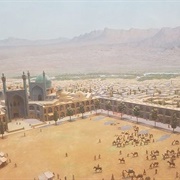 Flying Carpet Over Isfahan