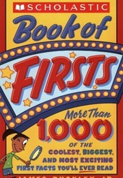 Scholastic Book of Firsts (James Buckley Jr)