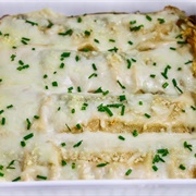 Chicken and Spinach Crepes