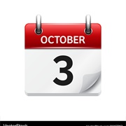 October 3