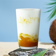 Piña Colada Milk Latte