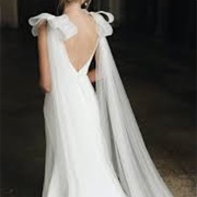 Dress With "Bridal Wings"