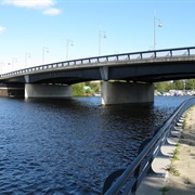 Princess of Wales Bridge (Diana Bridge), Thornaby, Stockton-On-Tees, England