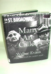 Many Are Called (Walker Evans - Intro by James Agee)