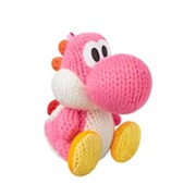 Pink Yarn Yoshi (Yoshi's Woolly World)