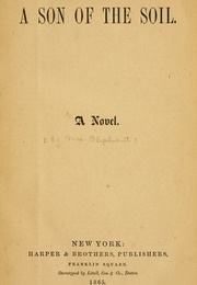 A Son of the Soil (Margaret Oliphant)