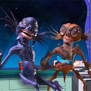 Charlie, Pim, and Bill vs. the Alien