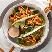 Crunchy Chicken and Sour Cream Taco