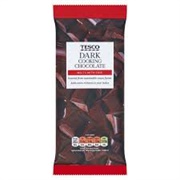 Tesco Dark Cooking Chocolate