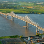 Commodore Barry Bridge. Chester, Pennsylvania, USA