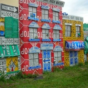 Penndot Road Sign Sculpture Garden