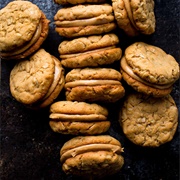 Peanut Butter Cookie Sandwiches
