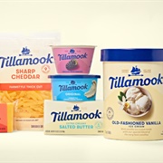 Enjoy Tillamook Dairy Products