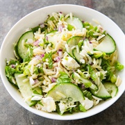 Orzo, Red Onion and Cucumber Salad