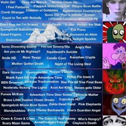 Childhood Trauma Icebergs